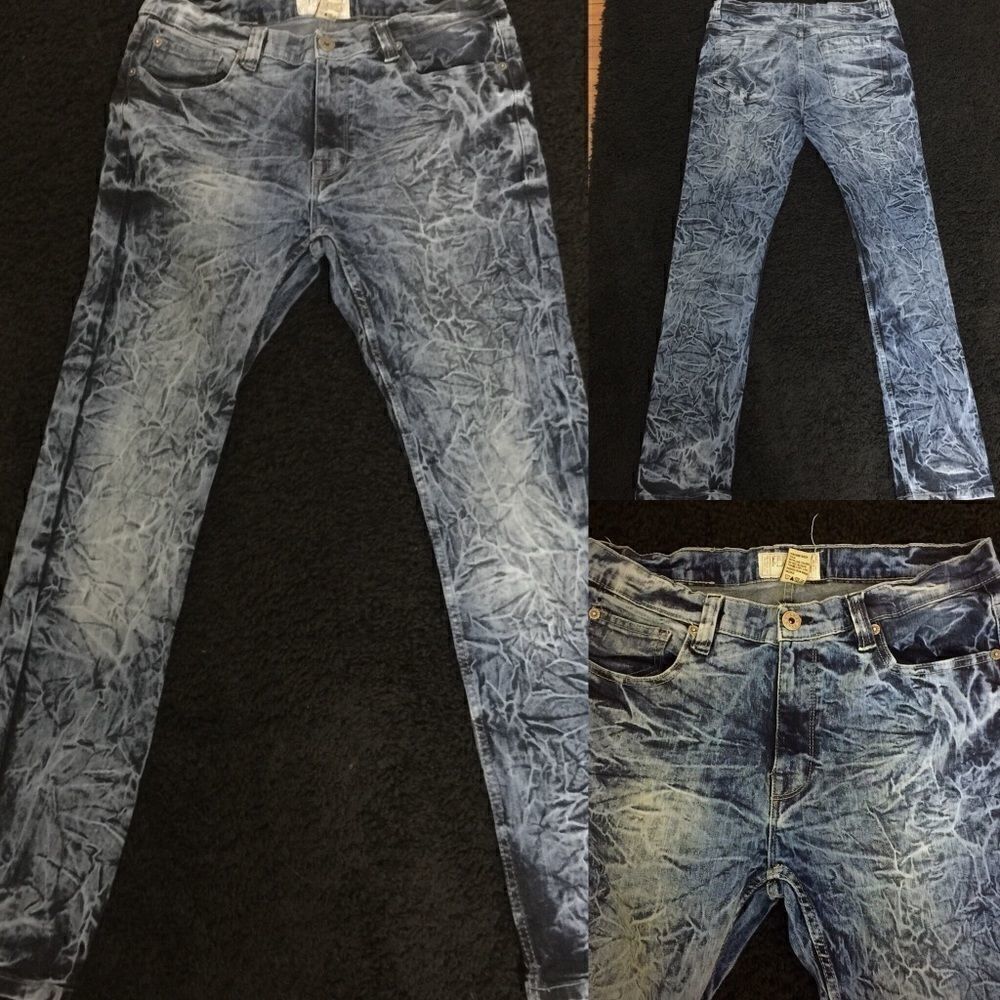 Free Planet Pool Washed Stretch skinny - Picture 2 of 7